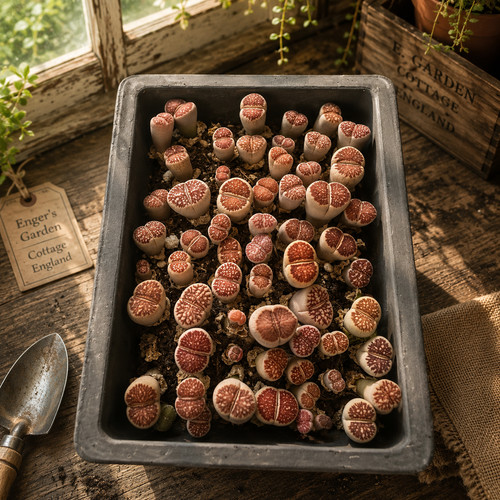Lithops tray live living - ,